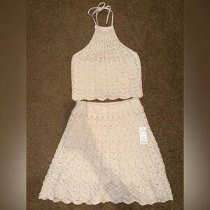 Olive & Oak Cream Knit Garment